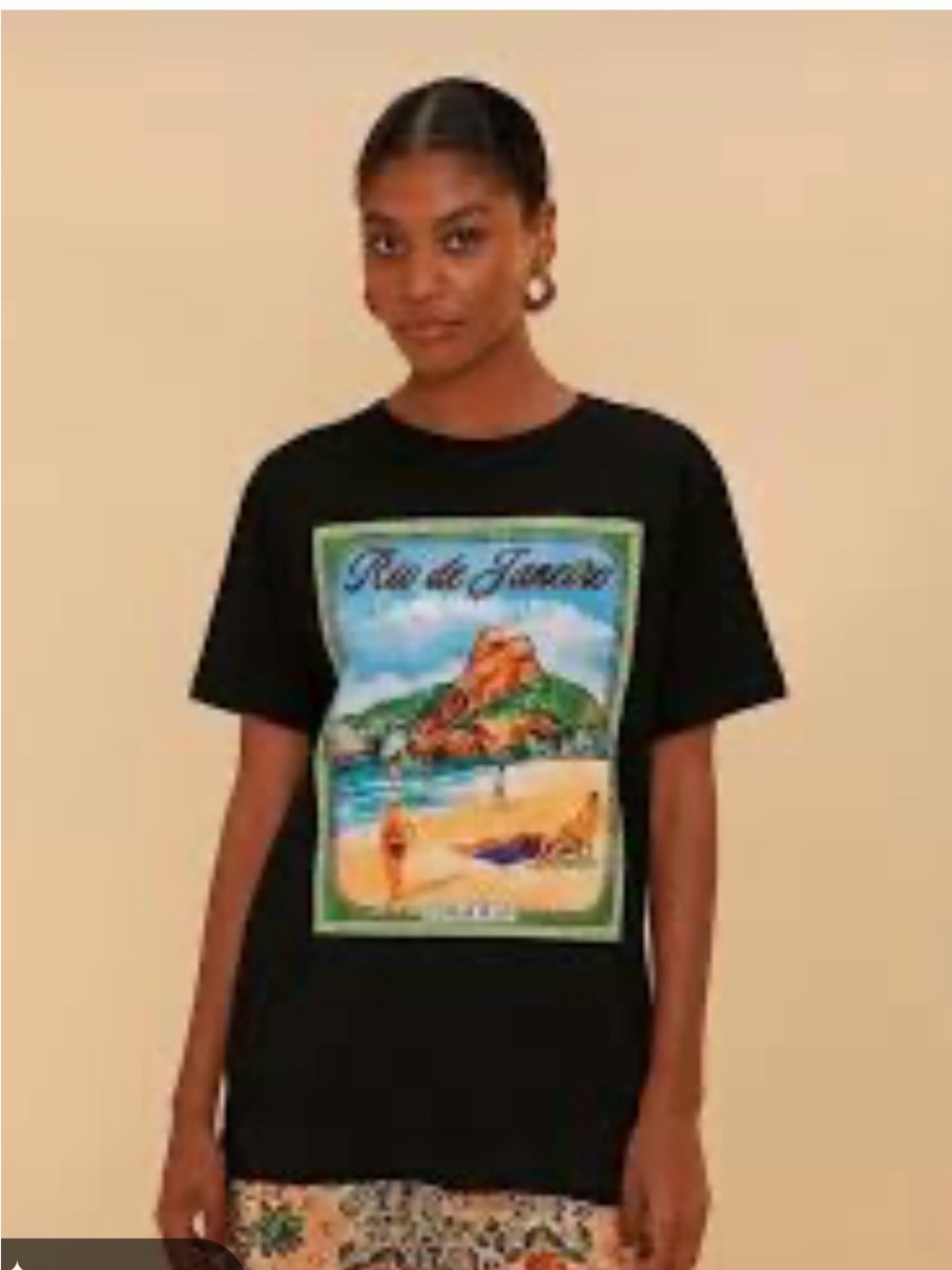 Farm Rio T-Shirt Postal Rio - Picture 5 of 8